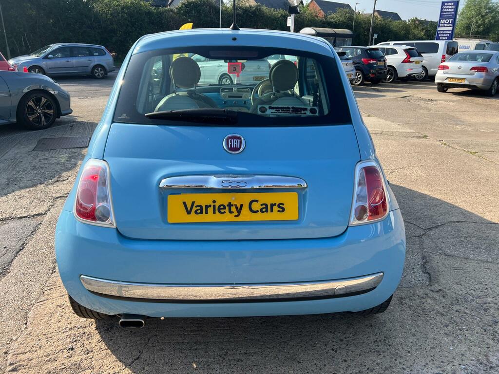 Fiat 500 Lounge Blue #6
