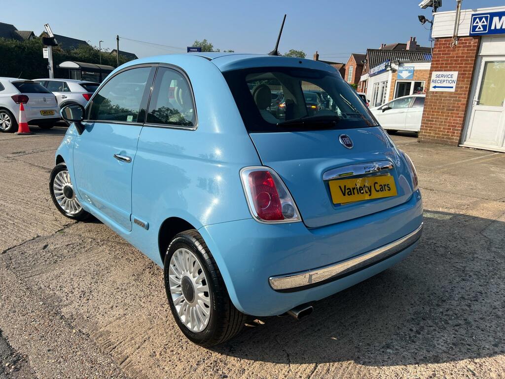 Fiat 500 Lounge Blue #5