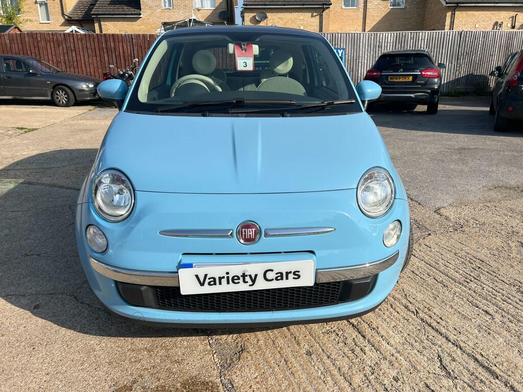 Fiat 500 Lounge Blue #2