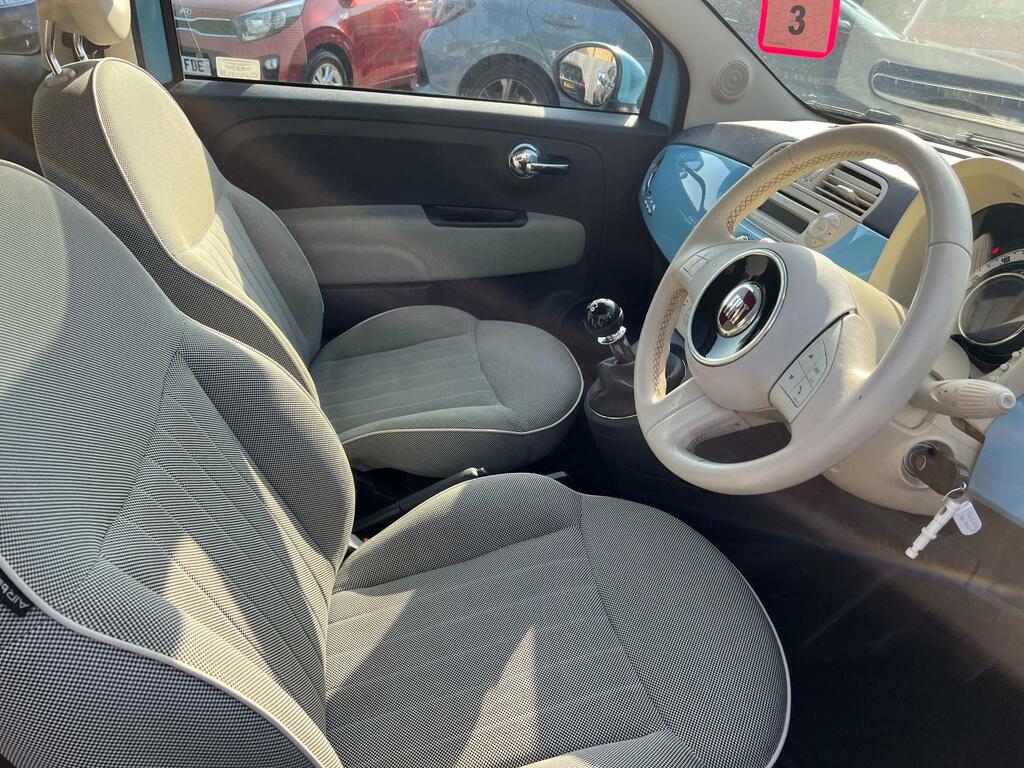Fiat 500 0.9 Twinair S Hatchback Dualogic Euro 5 White #25