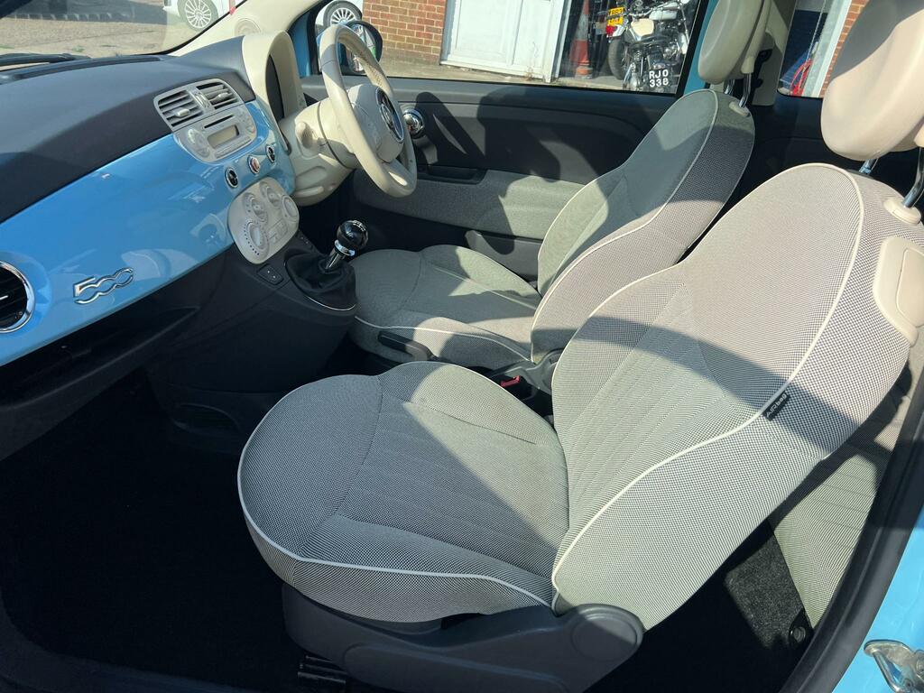 Fiat 500 0.9 Twinair S Hatchback Dualogic Euro 5 White #12