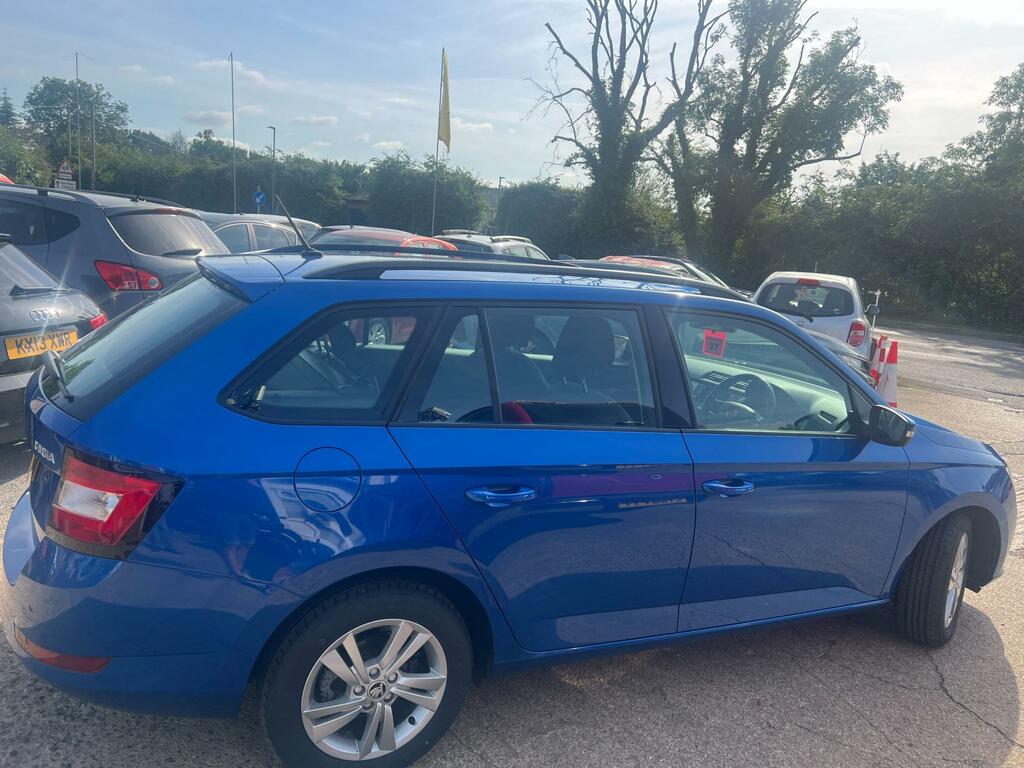 Skoda Fabia 1.0 Tsi Se Estate Silver #8