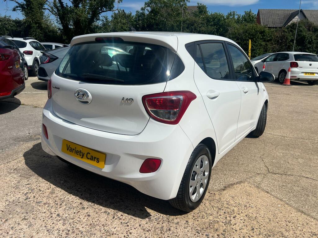 Hyundai I10 1.0 Se Hatchback Euro 6 66 Ps White #7
