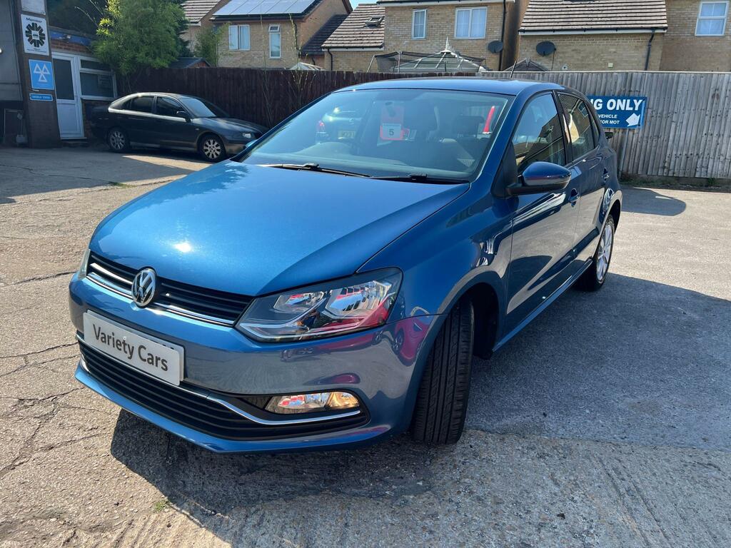 Volkswagen Polo Se Blue #3