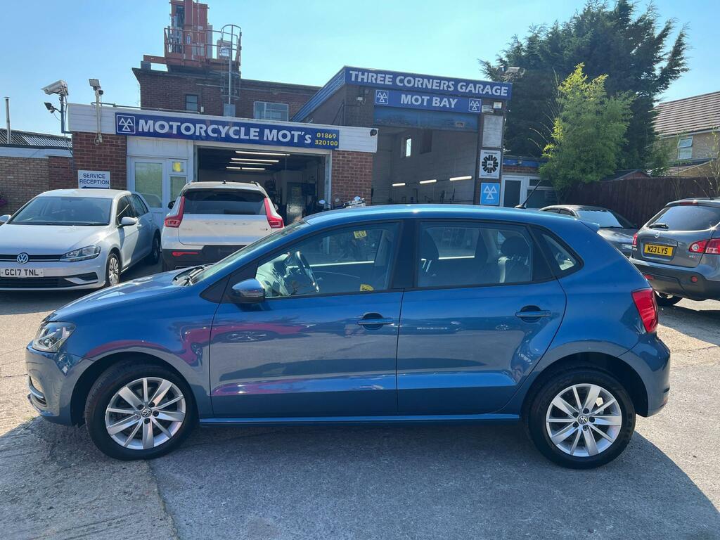 Volkswagen Polo Se Blue #4