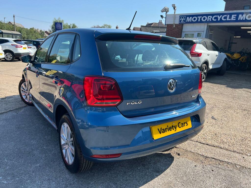 Volkswagen Polo Se Blue #5