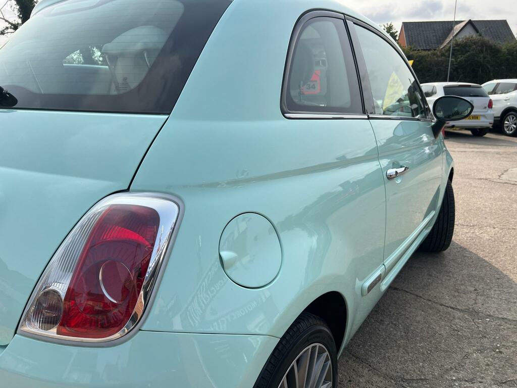 Fiat 500 Hatchback 1.2 Lounge 2015 Green #9