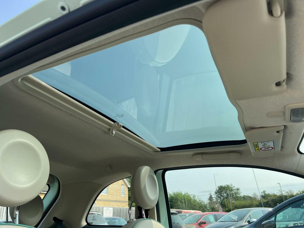 Fiat 500 Hatchback 1.2 Lounge 2015 Green #40
