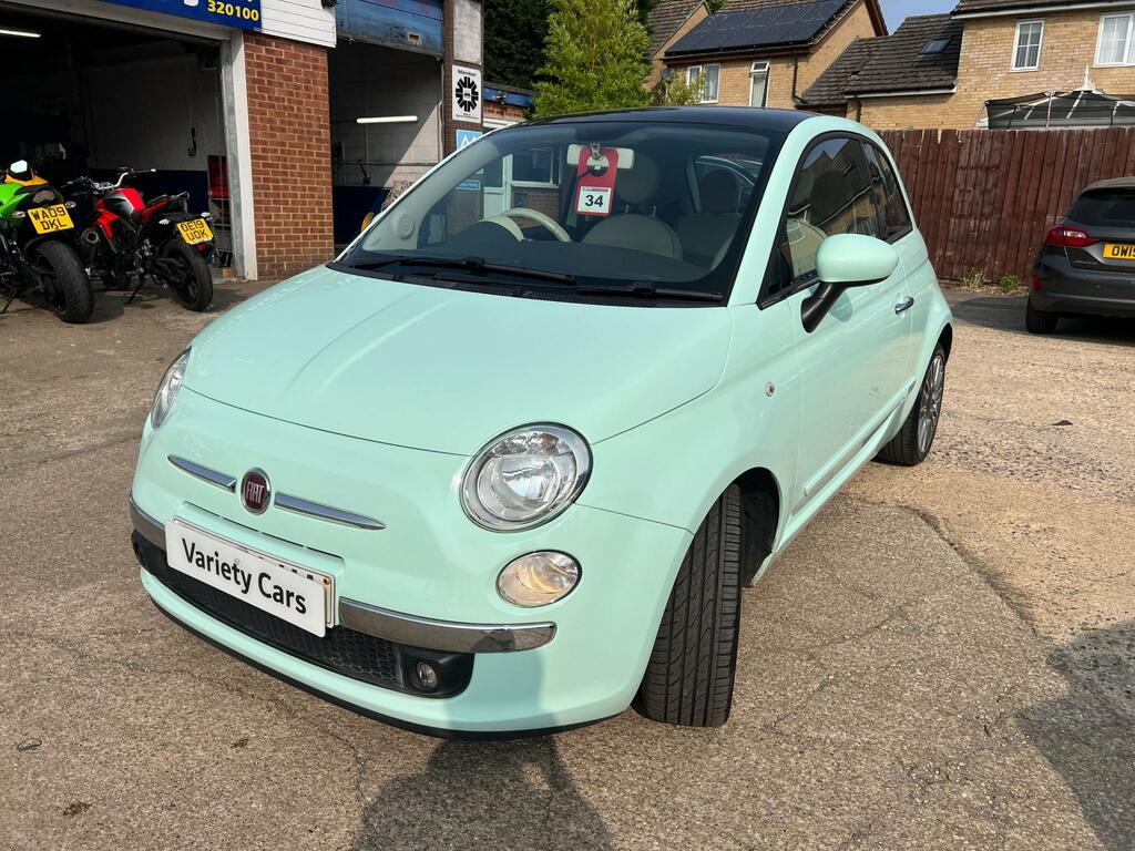 Fiat 500 Lounge Green #3