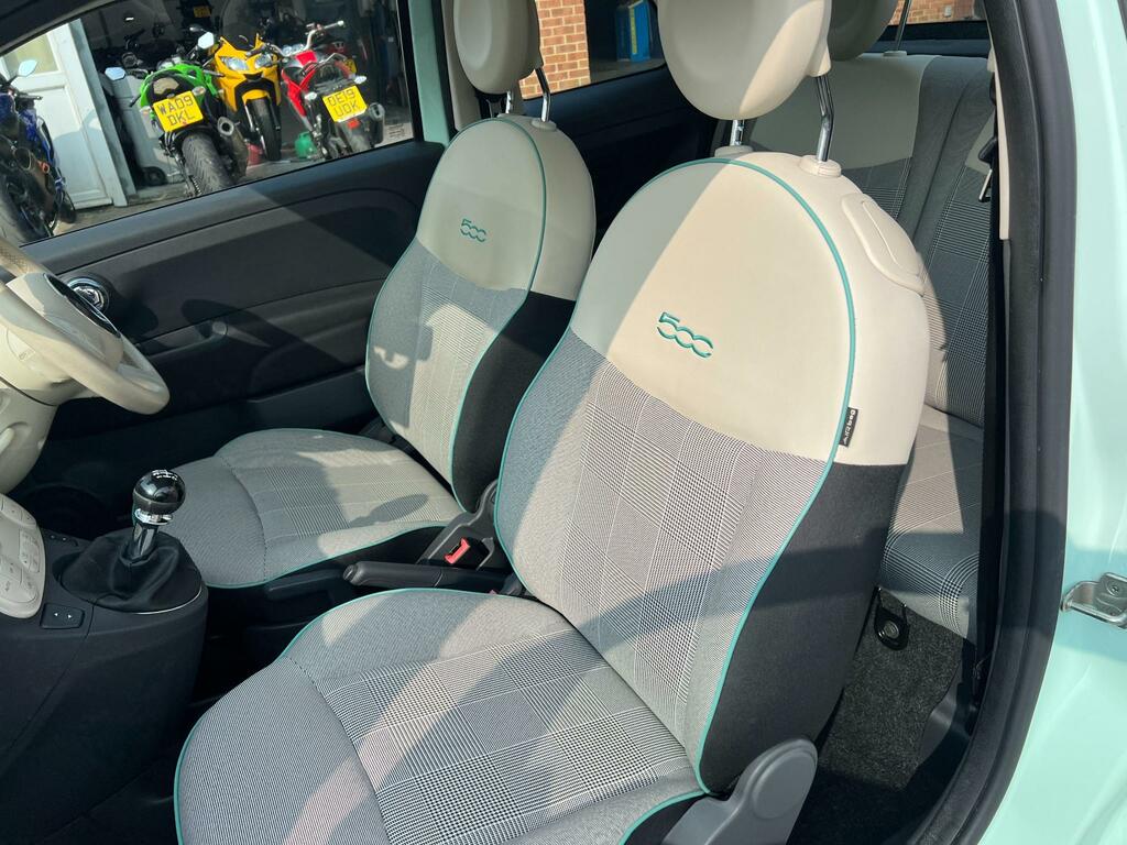 Fiat 500 Hatchback 1.2 Lounge 2015 Green #13