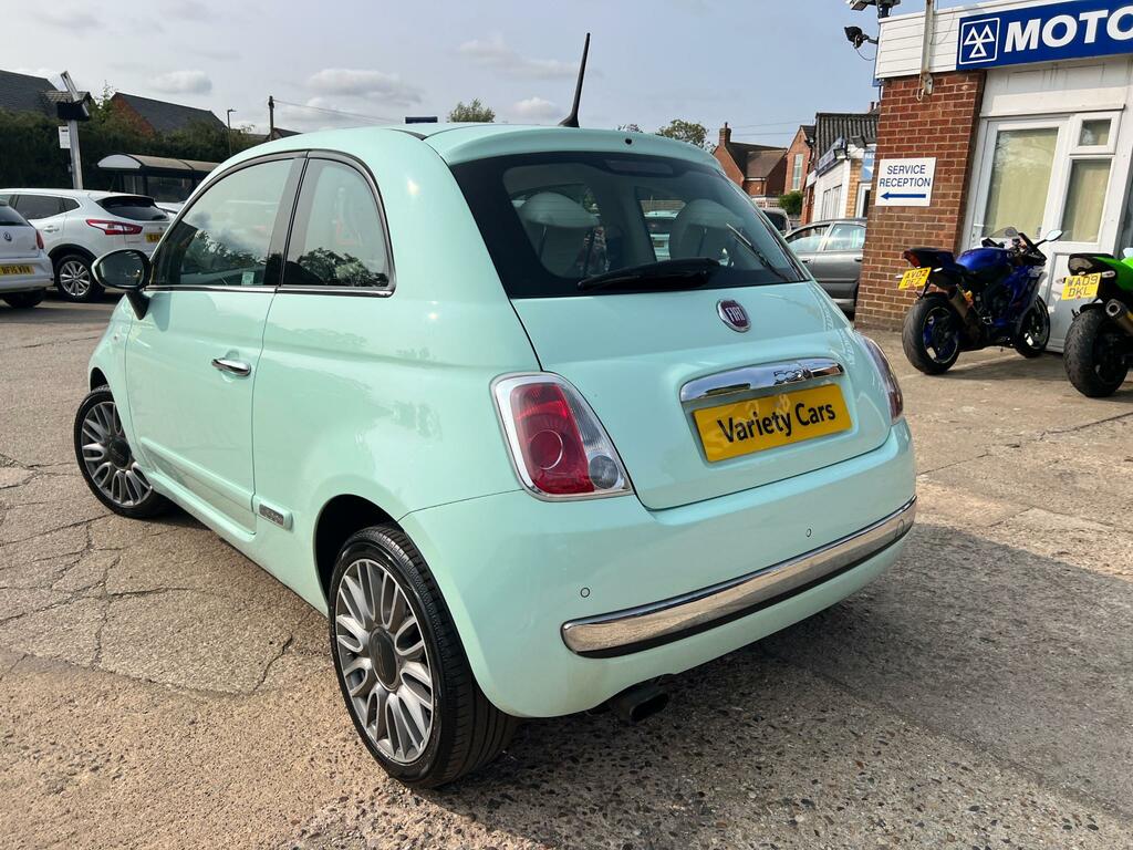 Fiat 500 Lounge Green #5