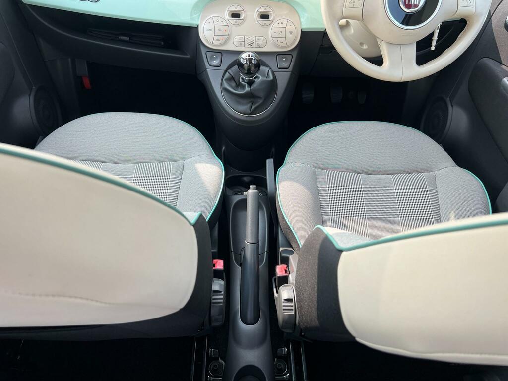 Fiat 500 Hatchback 1.2 Lounge 2015 Green #18