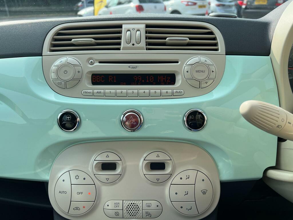 Fiat 500 Hatchback 1.2 Lounge 2015 Green #19