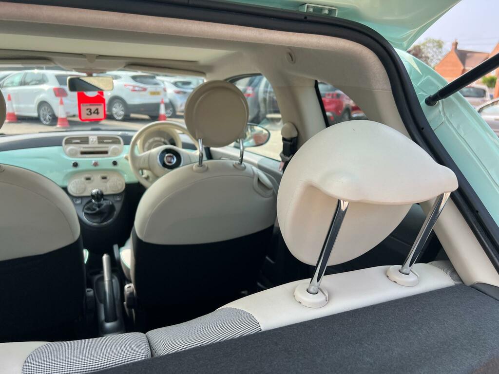 Fiat 500 Hatchback 1.2 Lounge 2015 Green #36