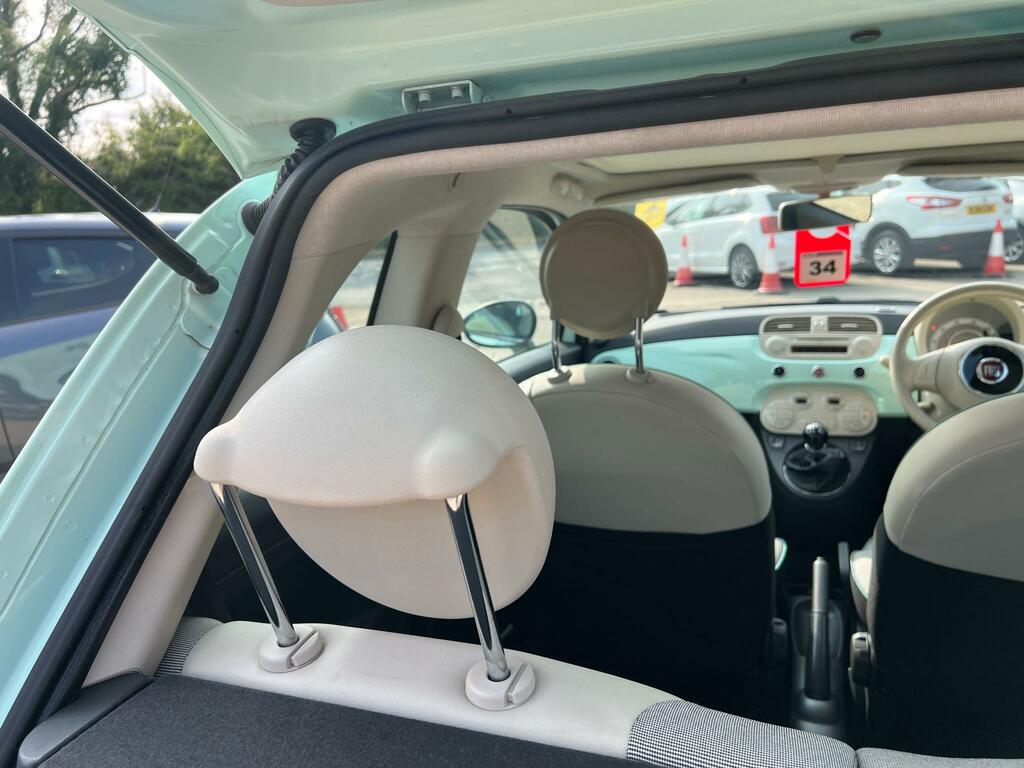 Fiat 500 Hatchback 1.2 Lounge 2015 Green #37
