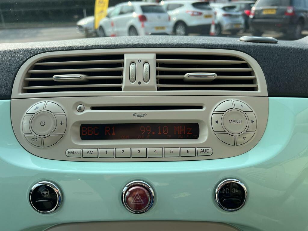 Fiat 500 Hatchback 1.2 Lounge 2015 Green #20