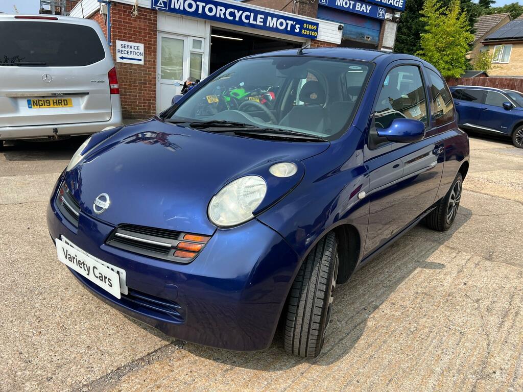 Nissan Micra Se Auto Blue #3