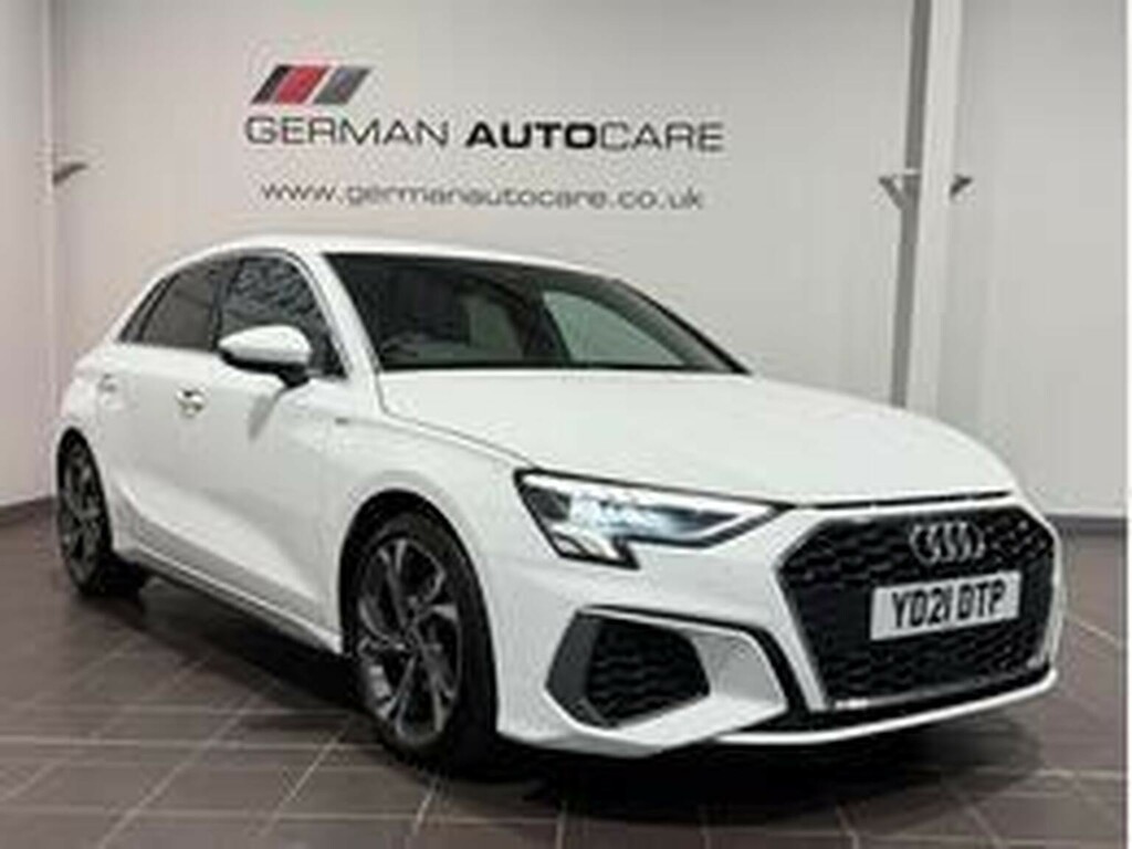Audi A3 Hatchback 1.0 Tfsi 30 S Line Sportback S Tronic Eu YD21DTP White