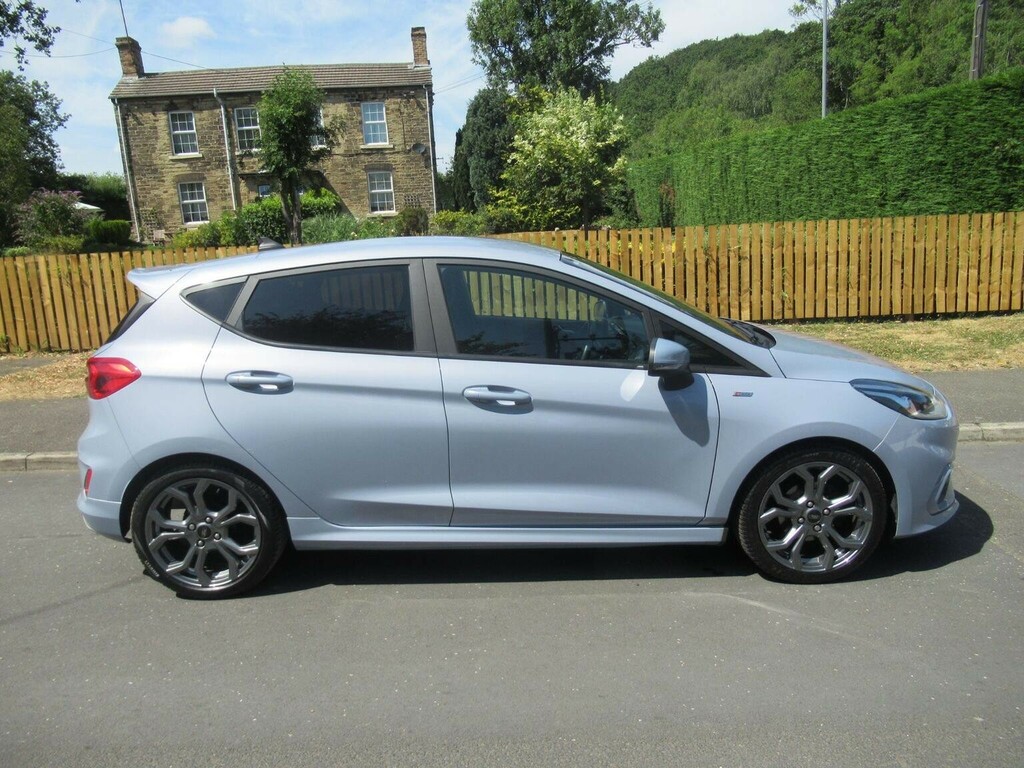 Ford Fiesta Hatchback 1.0T Ecoboost St-line Edition Euro 6 S FA21VMW Blue #3