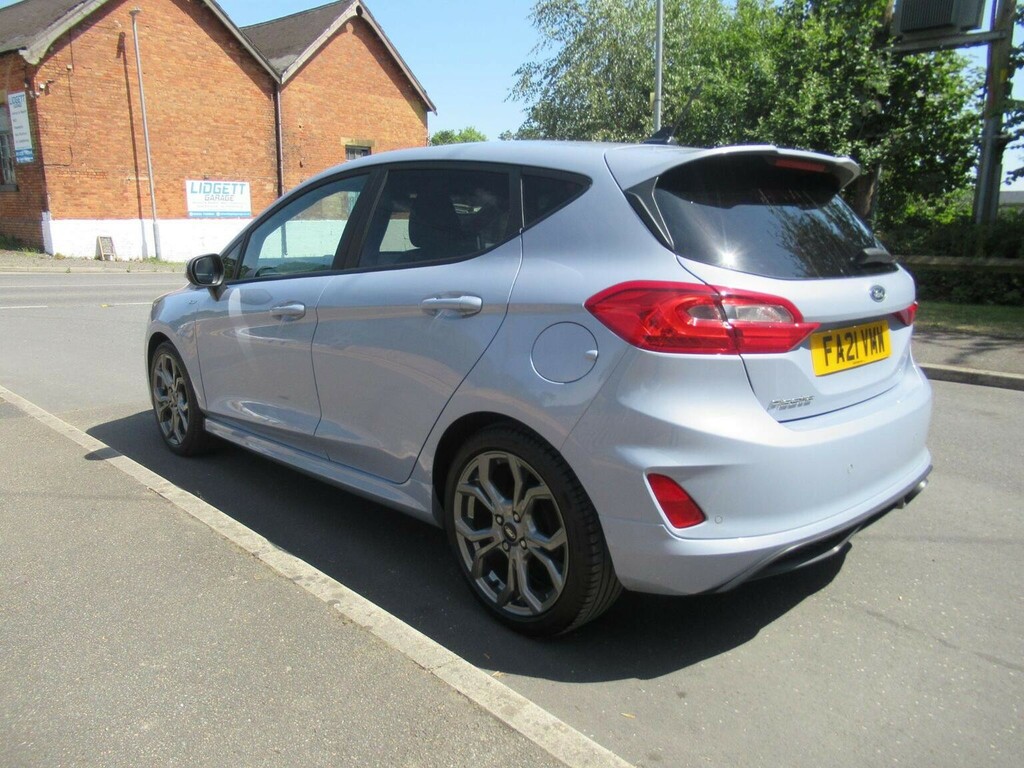 Ford Fiesta Hatchback 1.0T Ecoboost St-line Edition Euro 6 S FA21VMW Blue #6