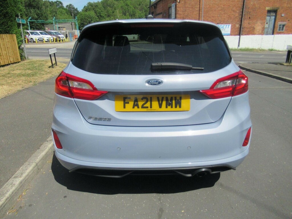Ford Fiesta Hatchback 1.0T Ecoboost St-line Edition Euro 6 S FA21VMW Blue #5