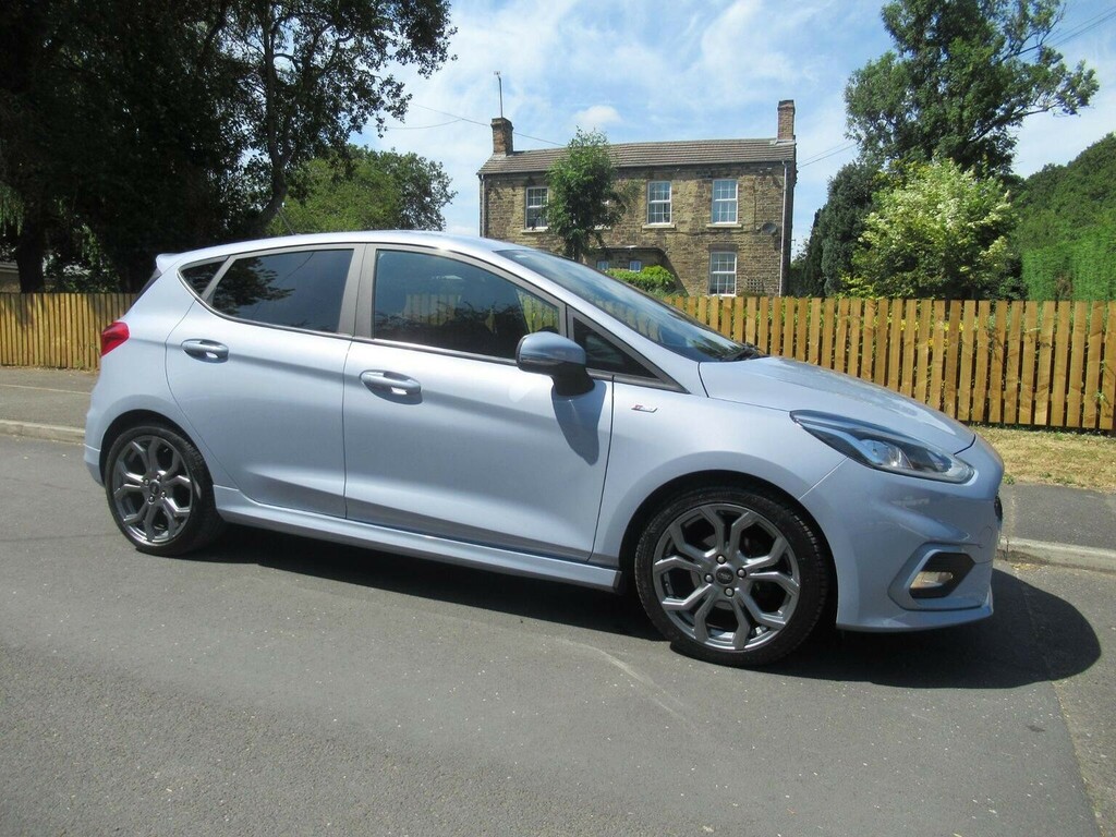 Ford Fiesta Hatchback 1.0T Ecoboost St-line Edition Euro 6 S FA21VMW Blue #2