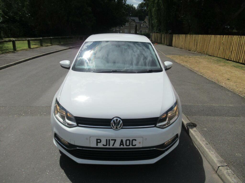 Volkswagen Polo 1.0 Bluemotion Tech Match Edition Euro 6 Ss White #6