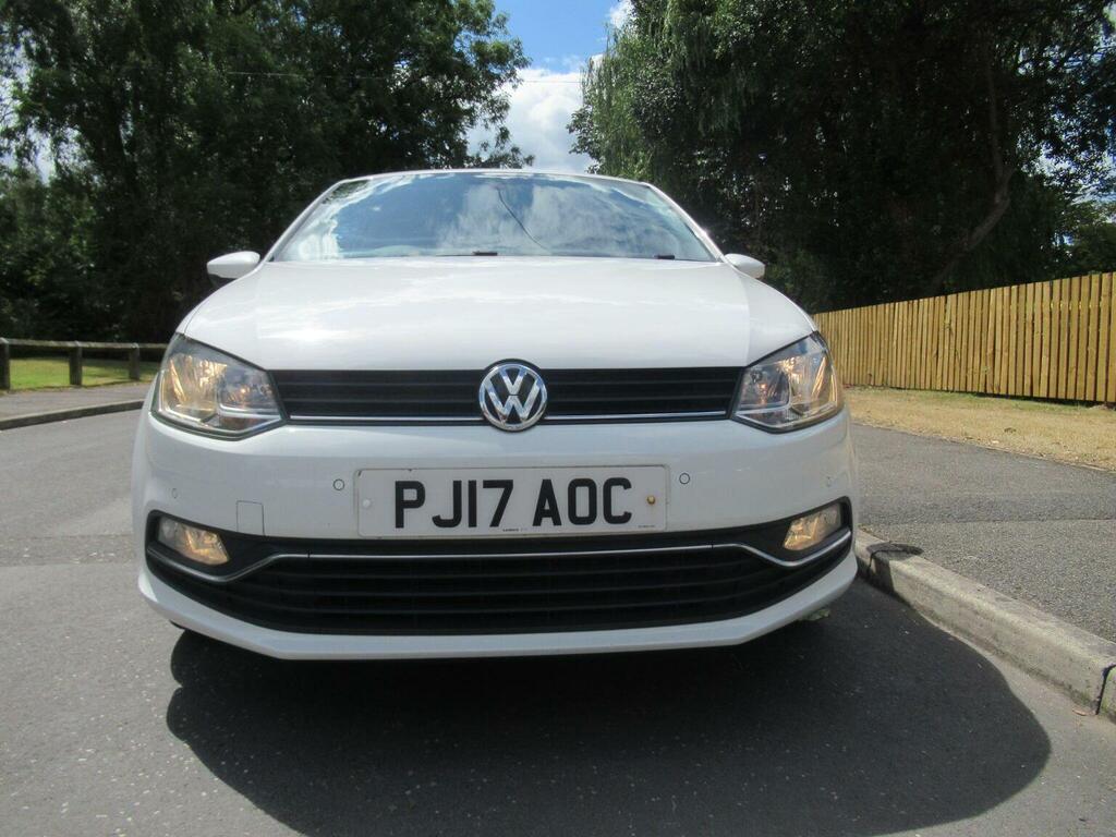 Volkswagen Polo 1.0 Bluemotion Tech Match Edition Euro 6 Ss White #5