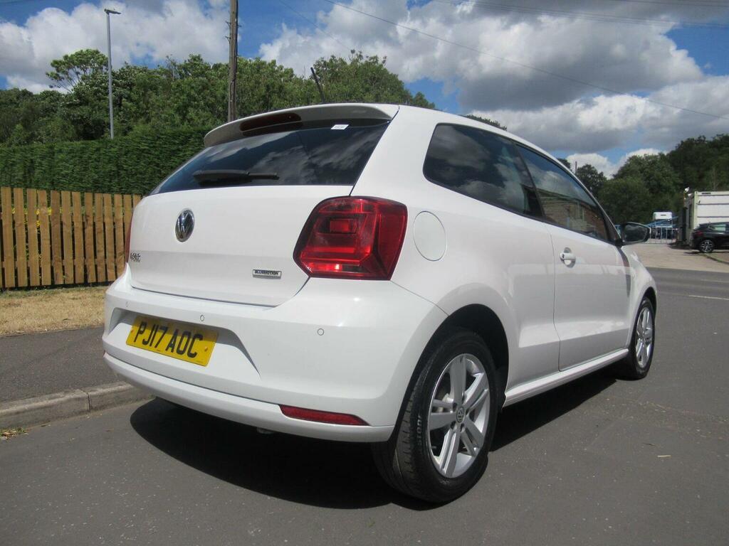 Volkswagen Polo 1.0 Bluemotion Tech Match Edition Euro 6 Ss White #3