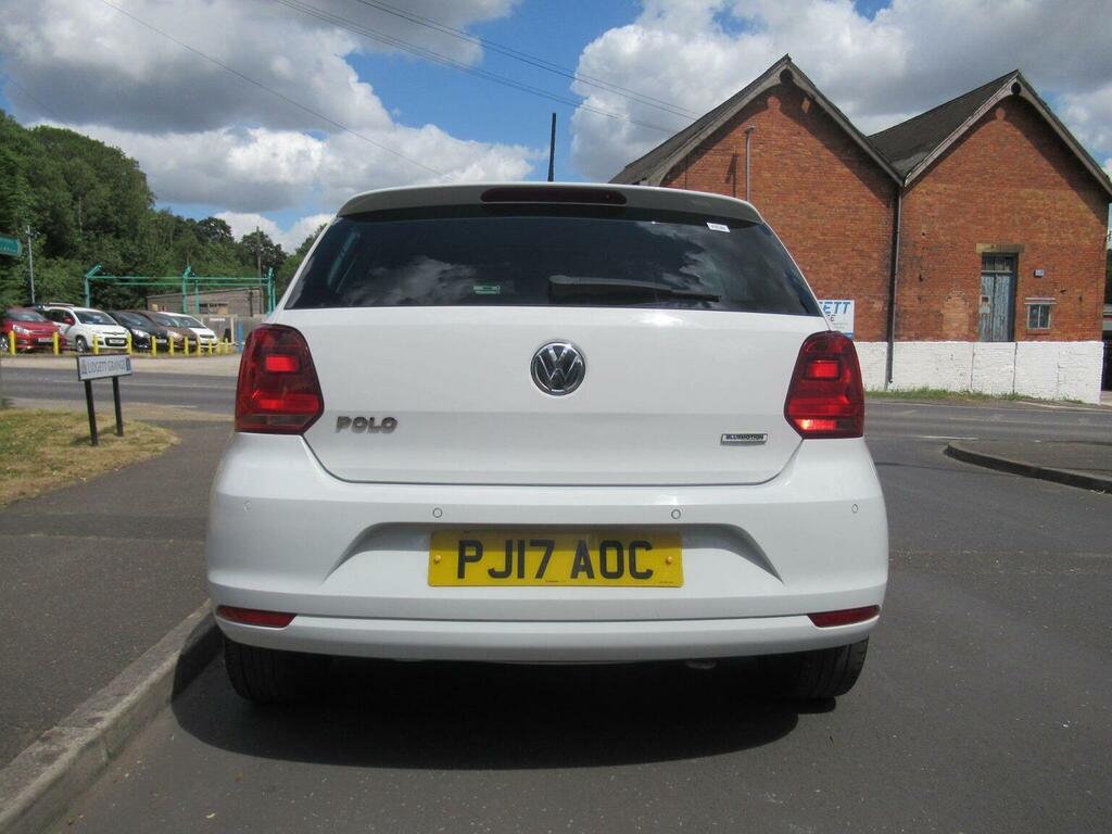 Volkswagen Polo 1.0 Bluemotion Tech Match Edition Euro 6 Ss White #4