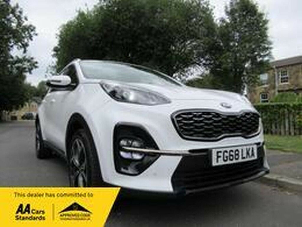 Kia Sportage 1.6 T-gdi Gt-line Euro 6 Ss White
