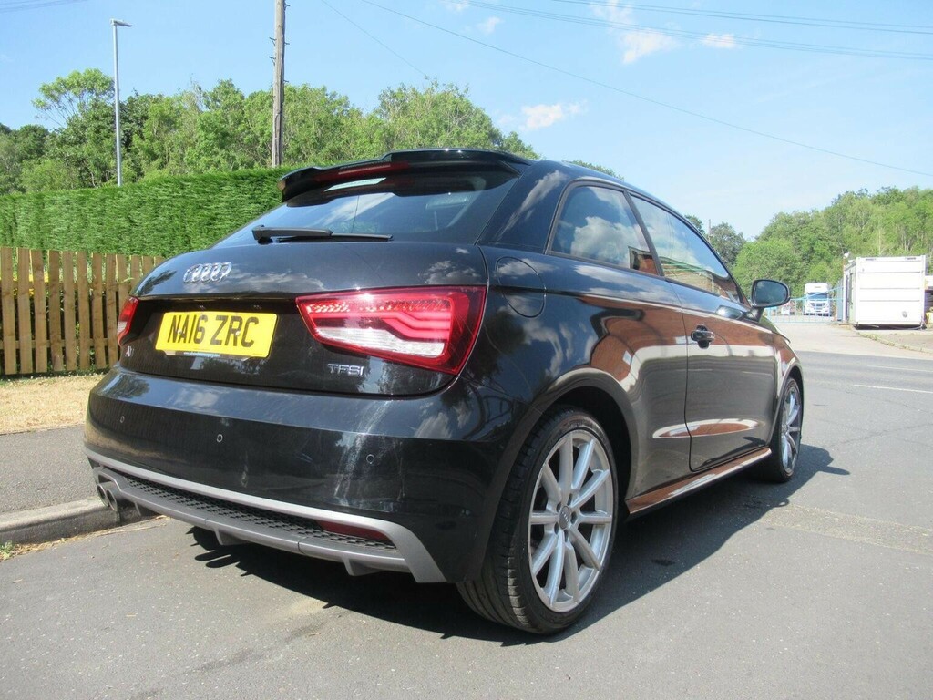 Audi A1 Hatchback 1.4 Tfsi S Line Euro 6 Ss 20161 NA16ZRC Black #3