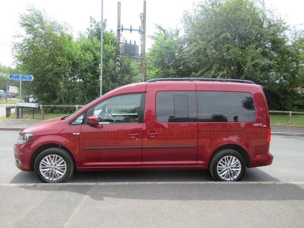 Volkswagen Caddy Maxi Life 2.0 Tdi 5 Seats Allied Wheelchair Accessible V Blue #7
