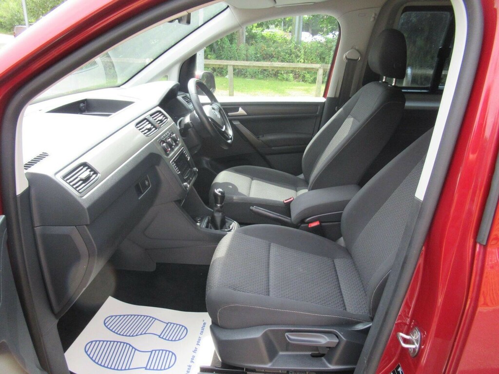 Volkswagen Caddy Maxi Life 2.0 Tdi 5 Seats Allied Wheelchair Accessible V Blue #12