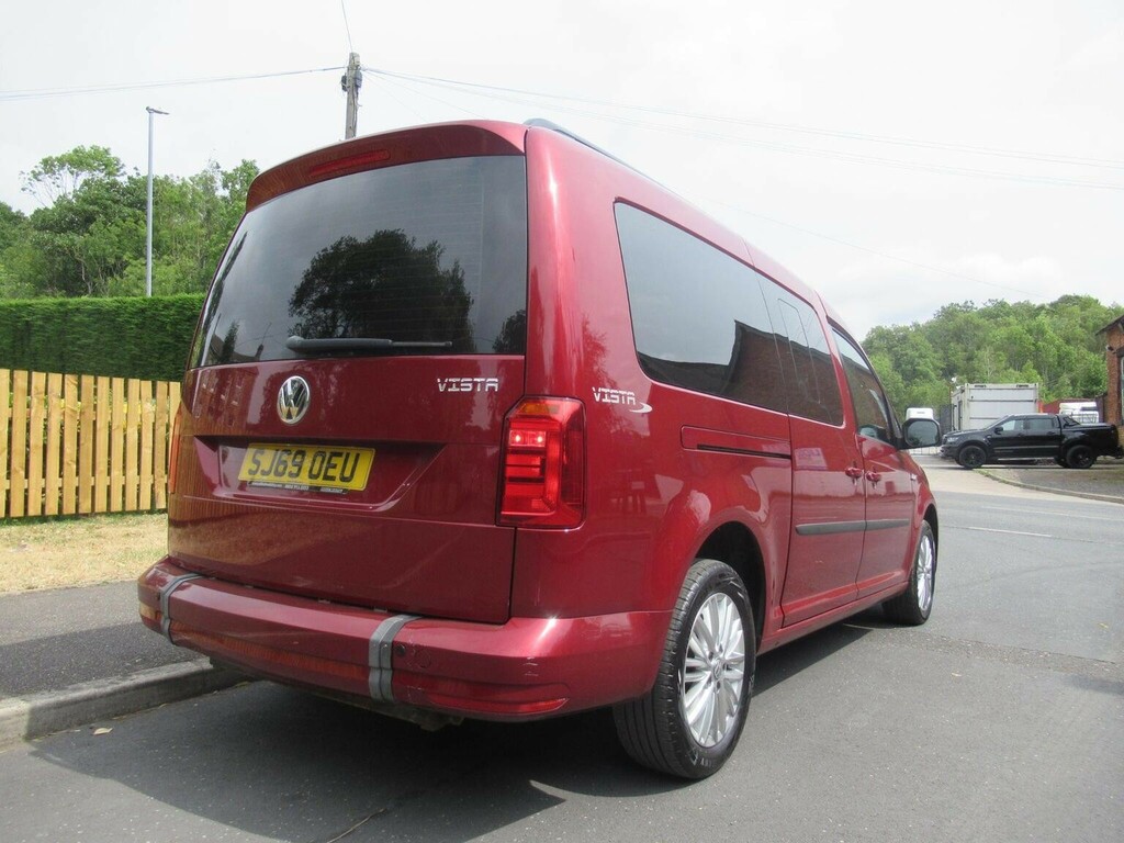 Volkswagen Caddy Maxi Life 2.0 Tdi Euro 6 Ss Red #4