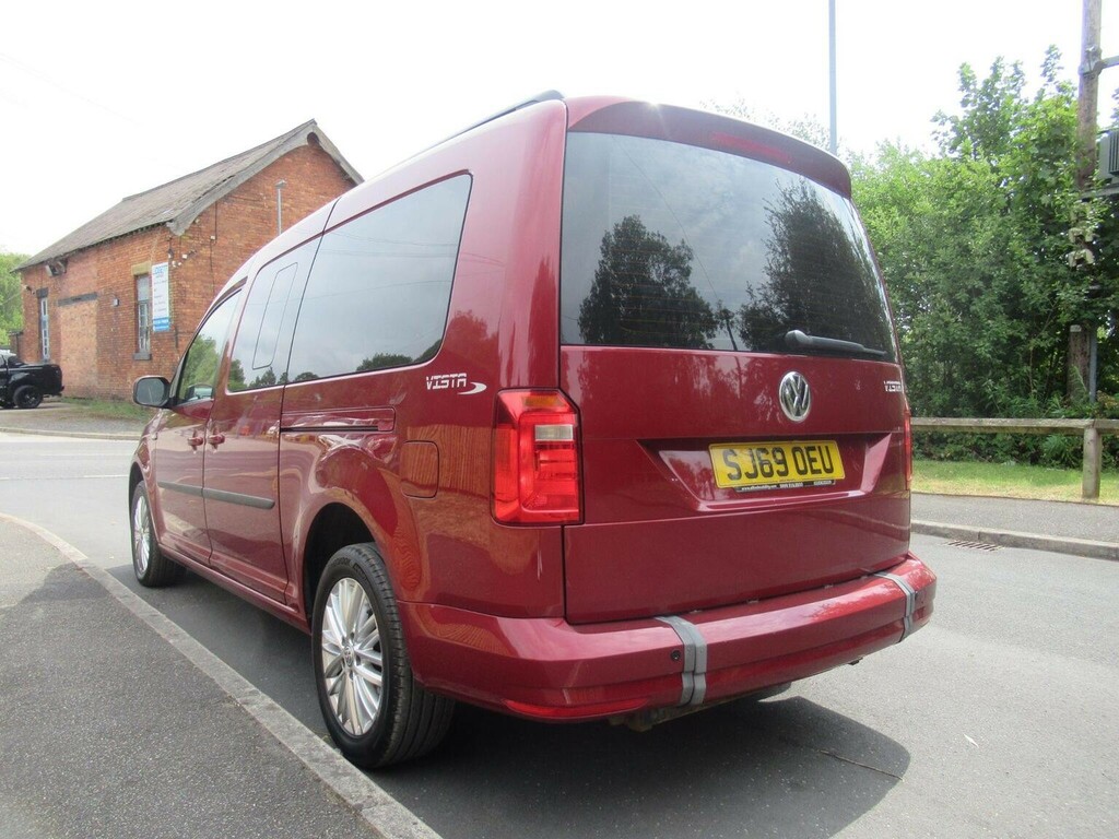 Volkswagen Caddy Maxi Life 2.0 Tdi Euro 6 Ss Red #6