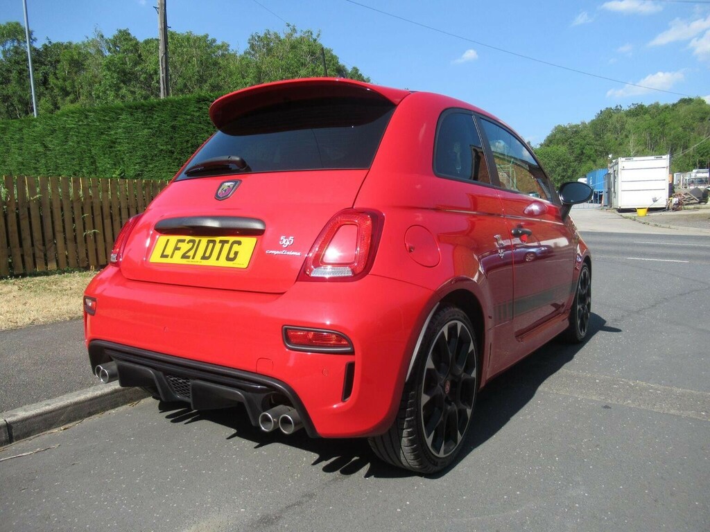 Abarth 595 Hatchback 1.4 T-jet Competizione 70Th Euro 6 Red #4
