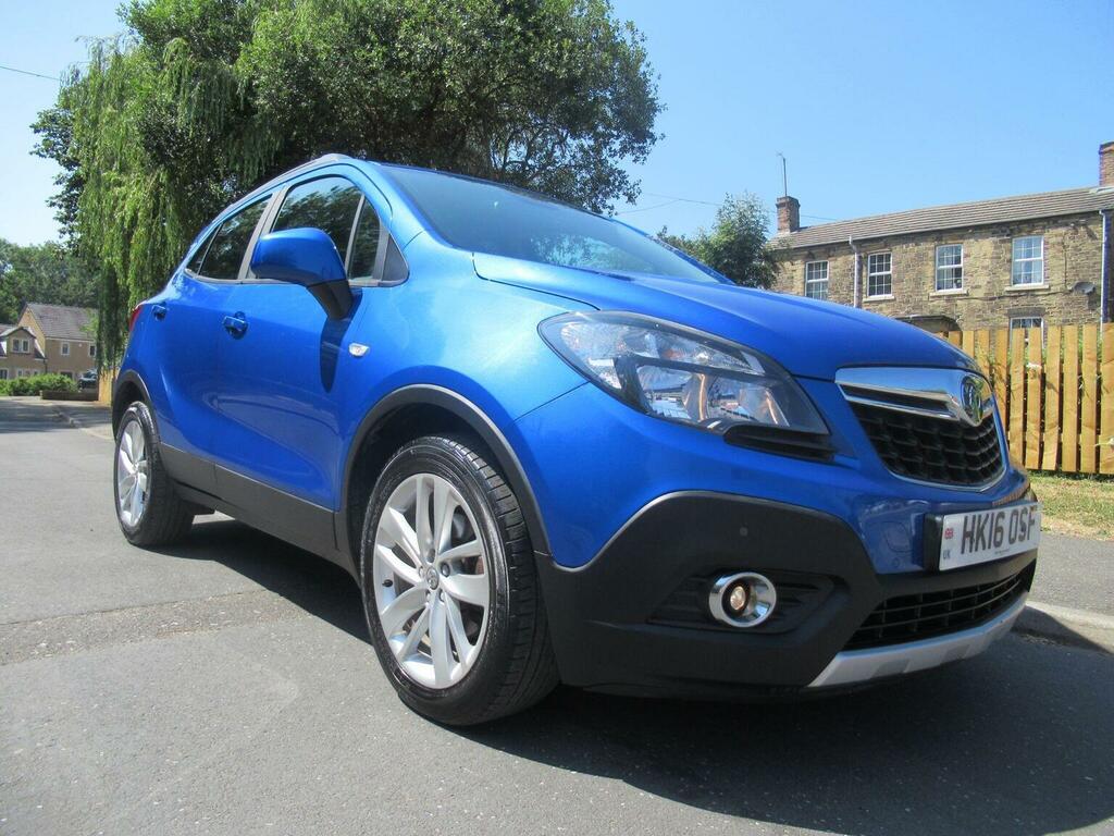 Vauxhall Mokka Suv 1.6I Tech Line 2Wd Euro 6 Ss 201616 Blue