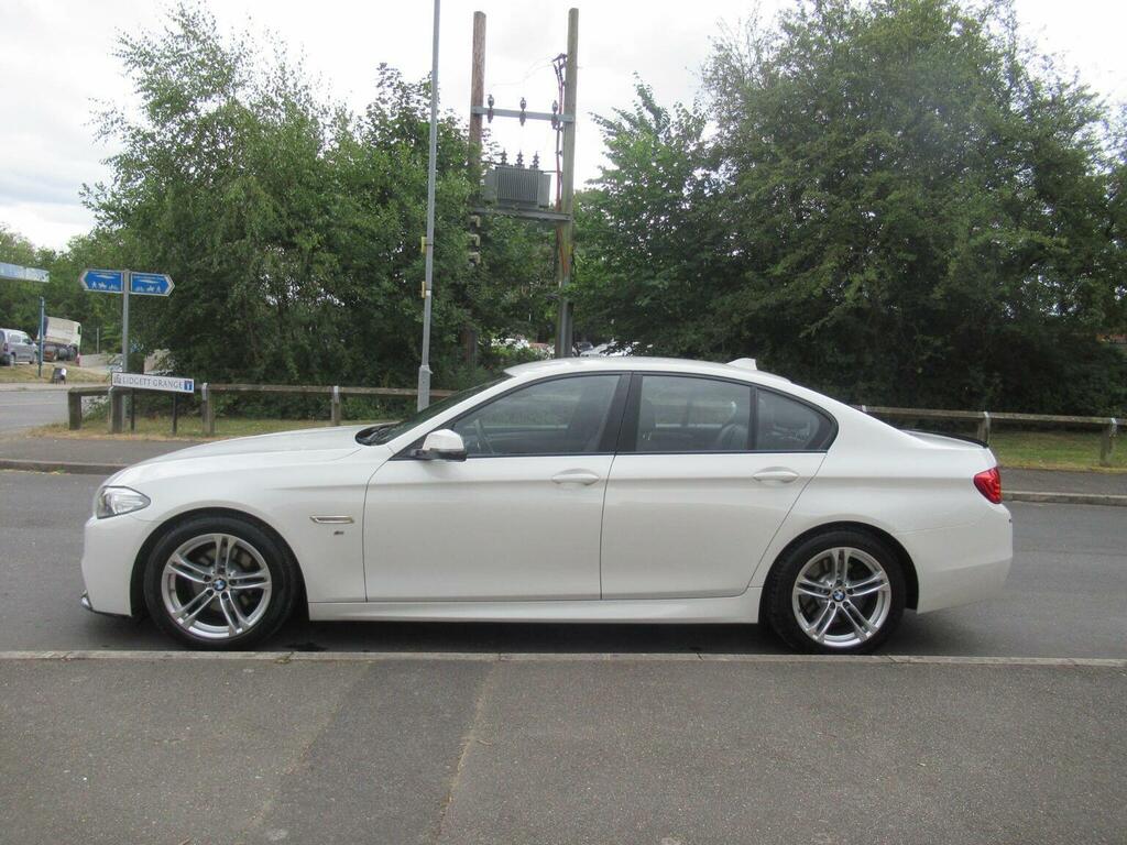 BMW 5 Series 2.0 520D M Sport Euro 6 Ss White #6