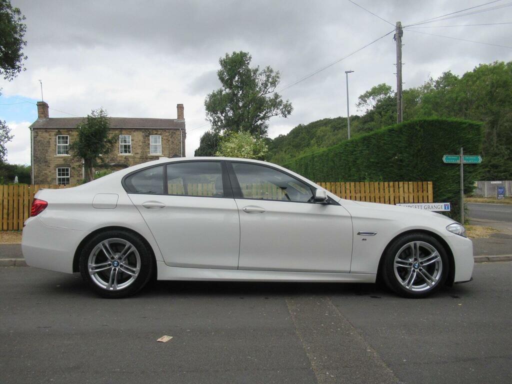 BMW 5 Series 2.0 520D M Sport Euro 6 Ss White #2