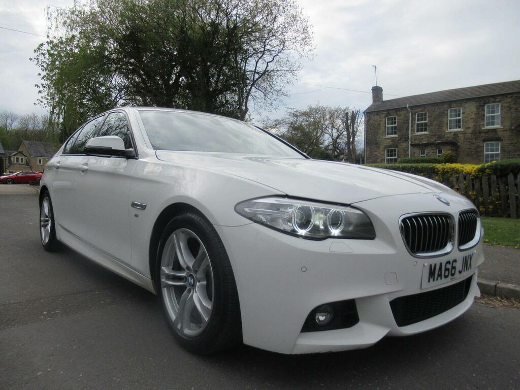 BMW 5 Series 2.0 520D M Sport Euro 6 Ss White