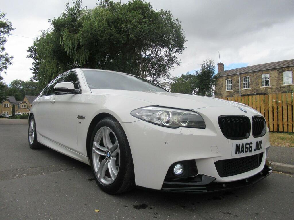 BMW 5 Series 2.0 520D M Sport Euro 6 Ss White