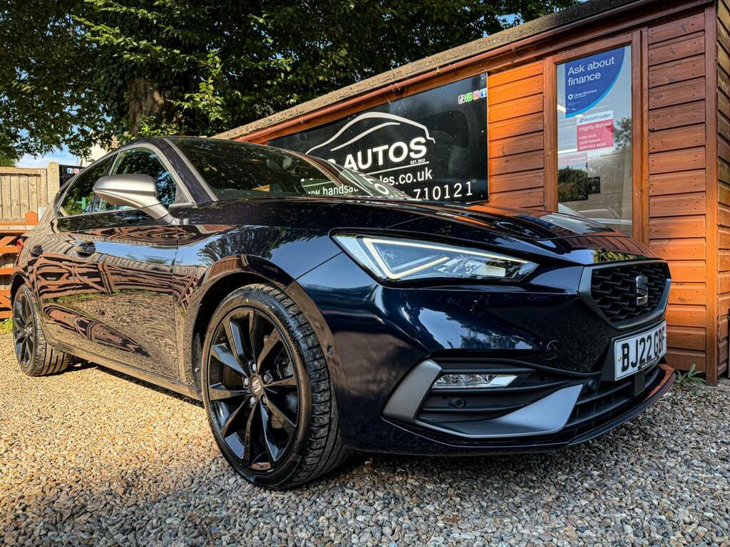 Seat Leon Hatchback 1.5 Tsi Evo Fr Sport Euro 6 Ss 2 BJ22GBF Blue #4