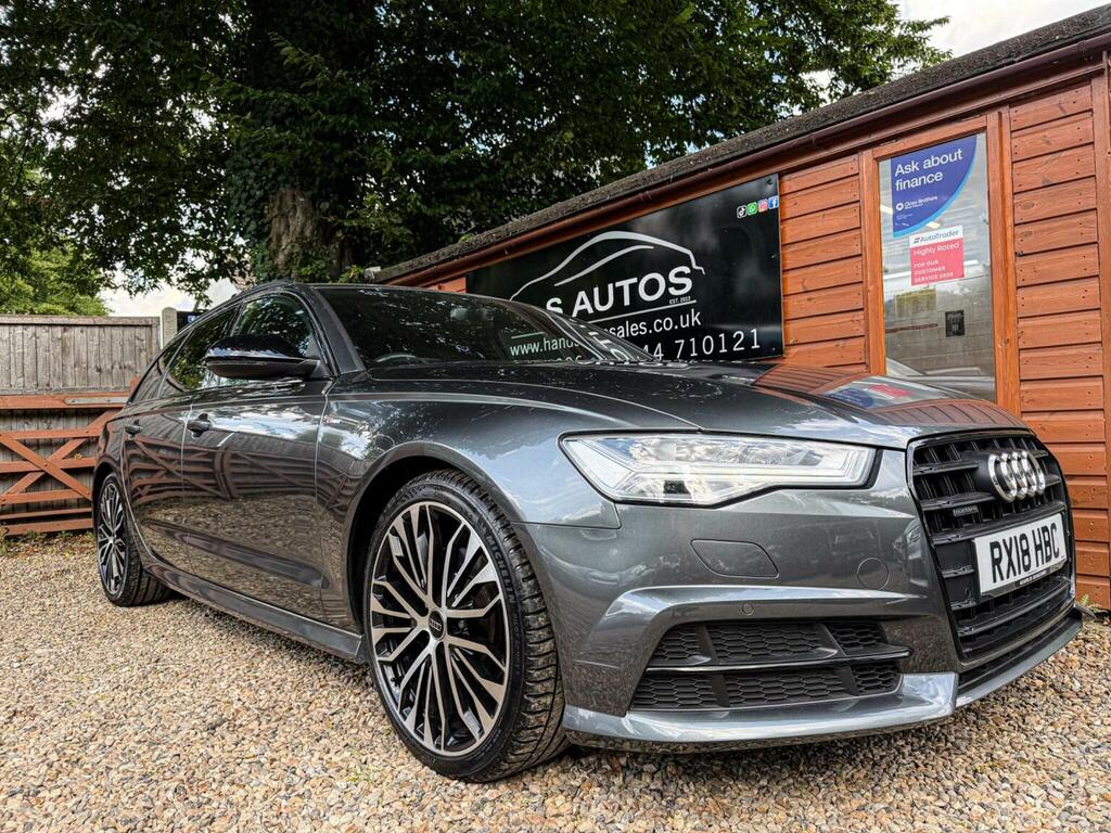 Audi A6 Avant Estate 2.0 Tdi Black Edition S Tronic Quattro Euro Grey #6