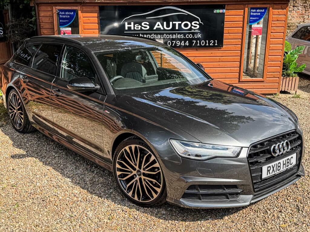 Audi A6 Avant Estate 2.0 Tdi Black Edition S Tronic Quattro Euro Grey #4