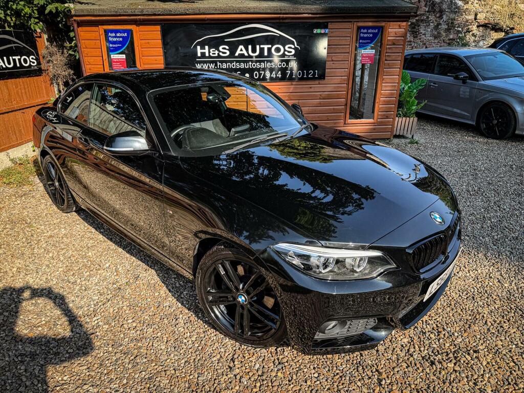 BMW 2 Series 2.0 220I M Sport Euro 6 Ss Black #2