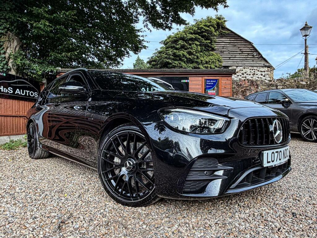 Mercedes-Benz E Class 2.0 E300de 13.5Kwh Amg Line G-tronic Euro 6 Ss Black