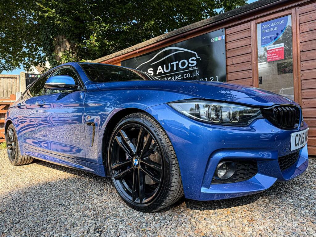 BMW 4 Series Gran Coupe 2.0 420I Gpf M Sport Euro 6 Ss Blue #5
