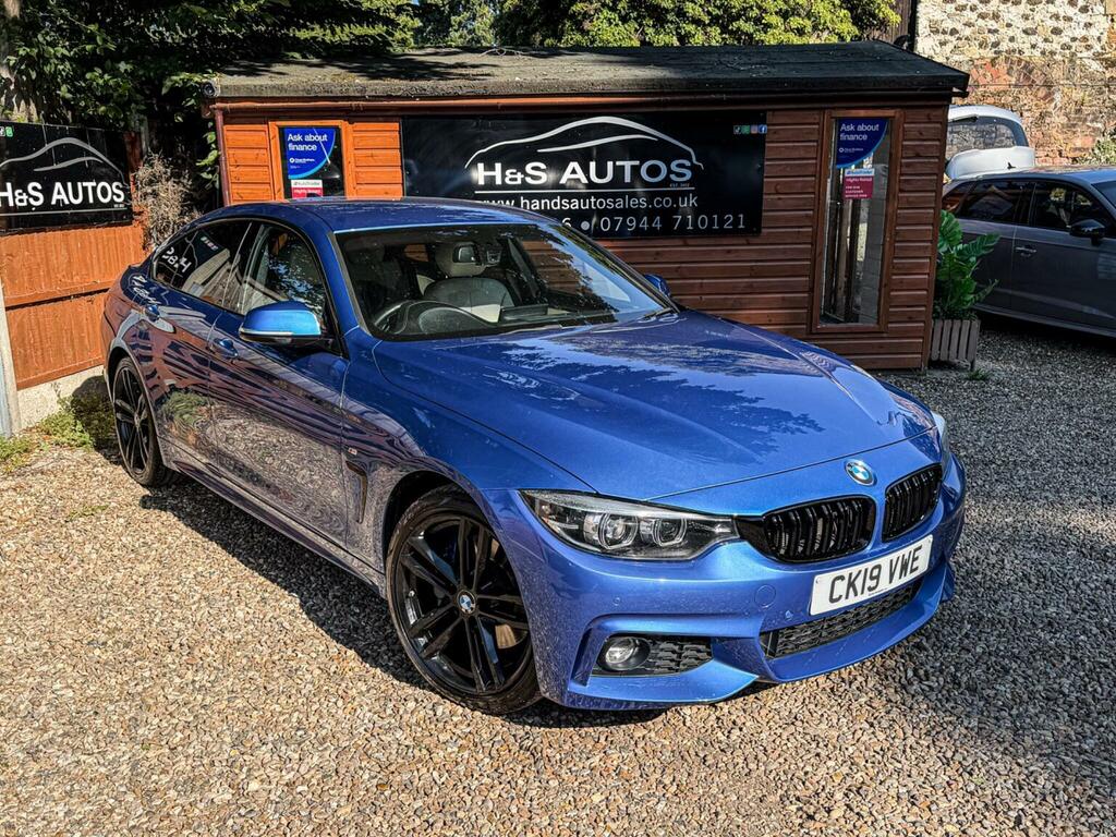 BMW 4 Series Gran Coupe 2.0 420I Gpf M Sport Euro 6 Ss Blue #4