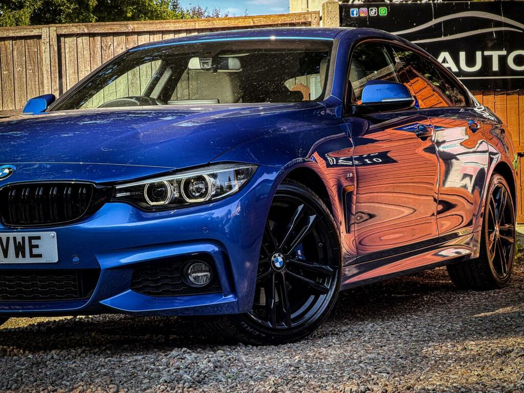 BMW 4 Series Gran Coupe 2.0 420I Gpf M Sport Euro 6 Ss Blue #3